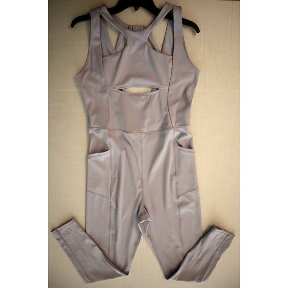 FP Movement OB1582411 Women Sz XL Lavender Purple Cut-Out Athletic Jumpsuit - Picture 5 of 12